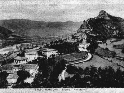 Panorama di Badolo nel 1938