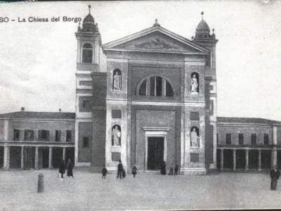 Il Santuario della Madonna del Sasso nel 1923