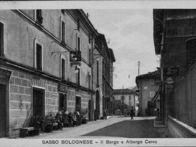 Ingresso al Borgo da nord nel 1936