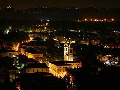 Sasso Marconi - Capoluogo - Panoramica Notturna