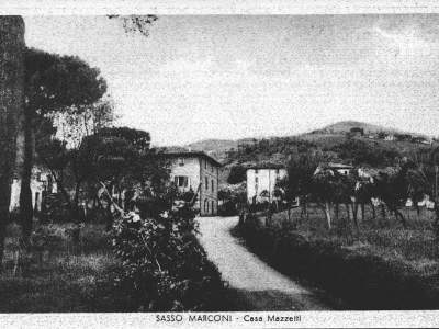 Il Borgo di Casa Mazzetti a Sasso Marconi nel 1942