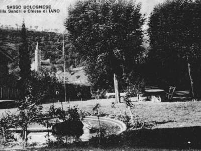 Iano - Parco di Villa Sandri nel 1927