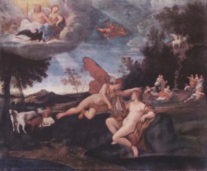 "Mercurio e Apollo" di Francesco Albani (Galleria Nazionale d'Arte Antica, Roma)