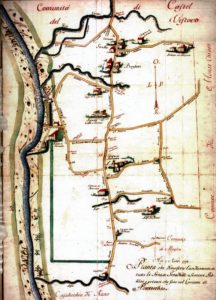 Mappa del 1775